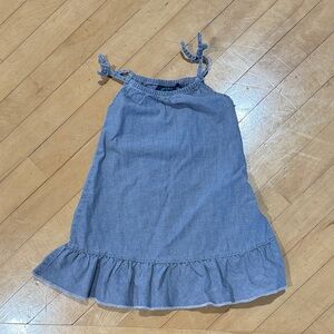 Mini Boden Sleeveless Dress with Ruffle Hem